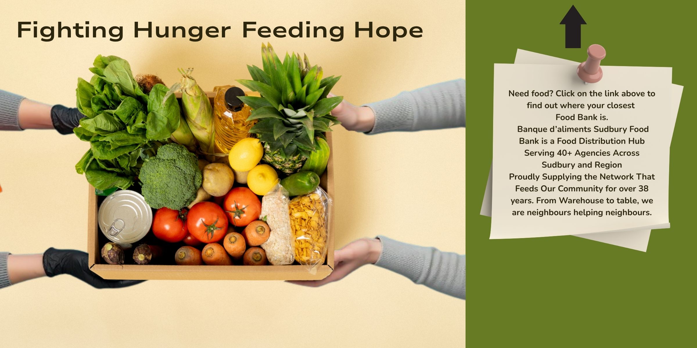 Banque d'aliments Sudbury Food Bank